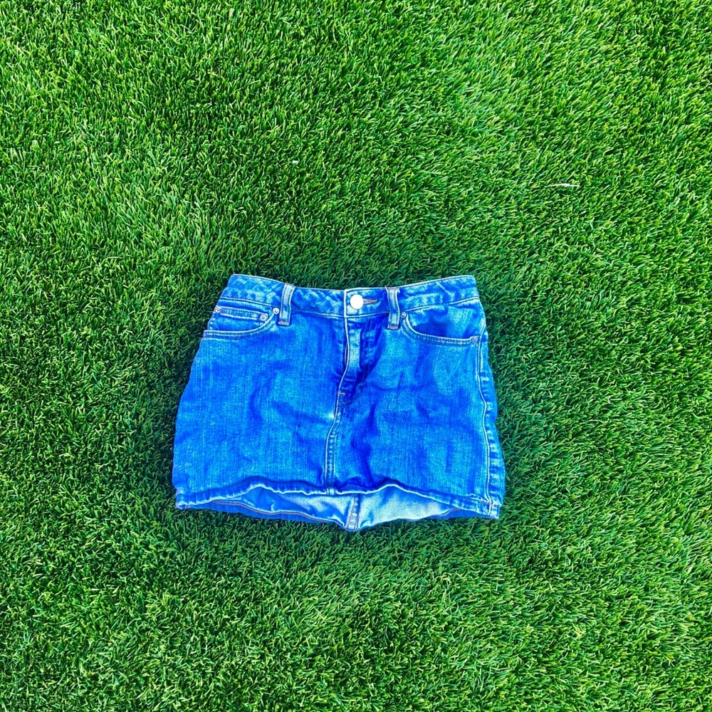Super cute jean skirt